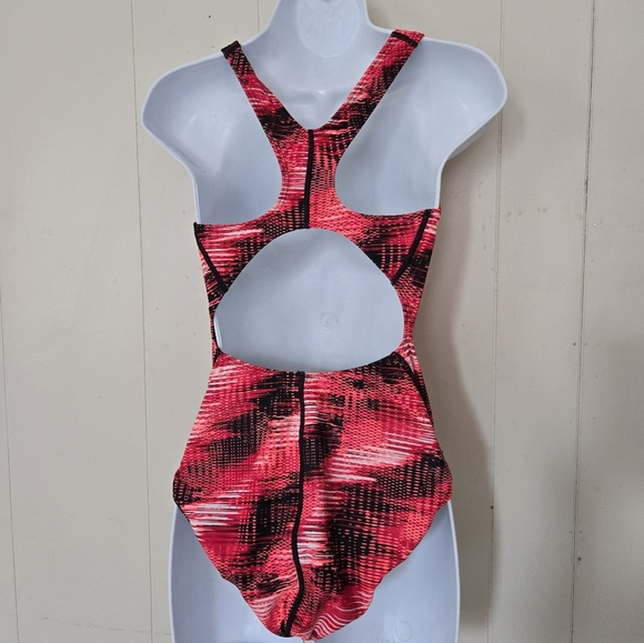 TYR Women's Red and Black Swimsuit-Size S - Picture 5 of 5